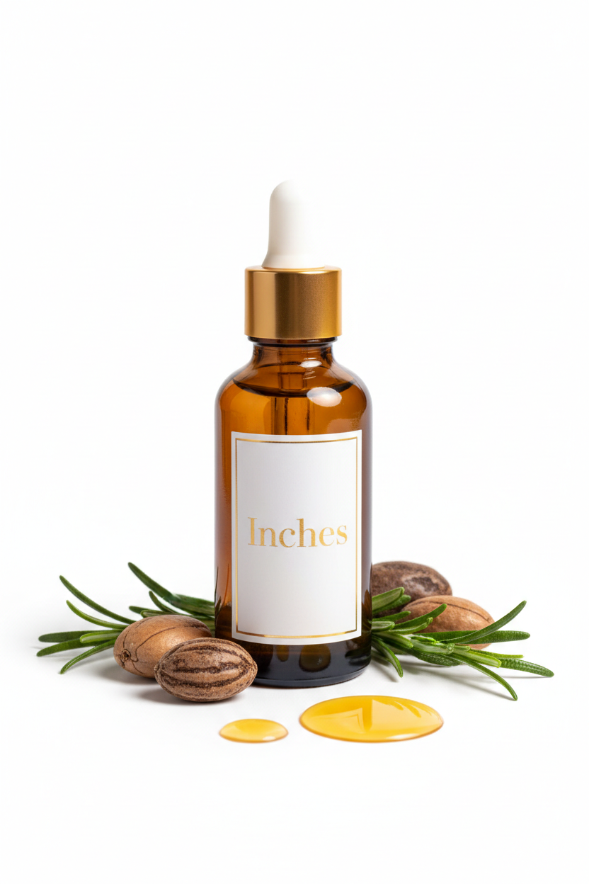 inches hair oil
